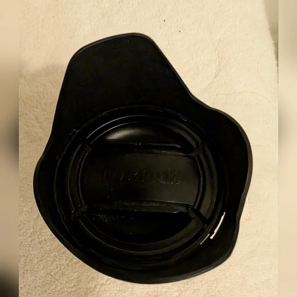 Fujifilm Black Lens with Petal Hood for Cameras